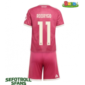 Real Madrid Rodrygo Goes #11 Tredjeställ Barn 2026-27 Kortärmad (+ Korta byxor)